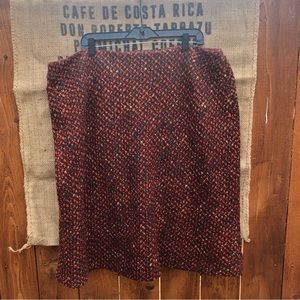 Jones New York Multicolor Tweed Pencil Skirt